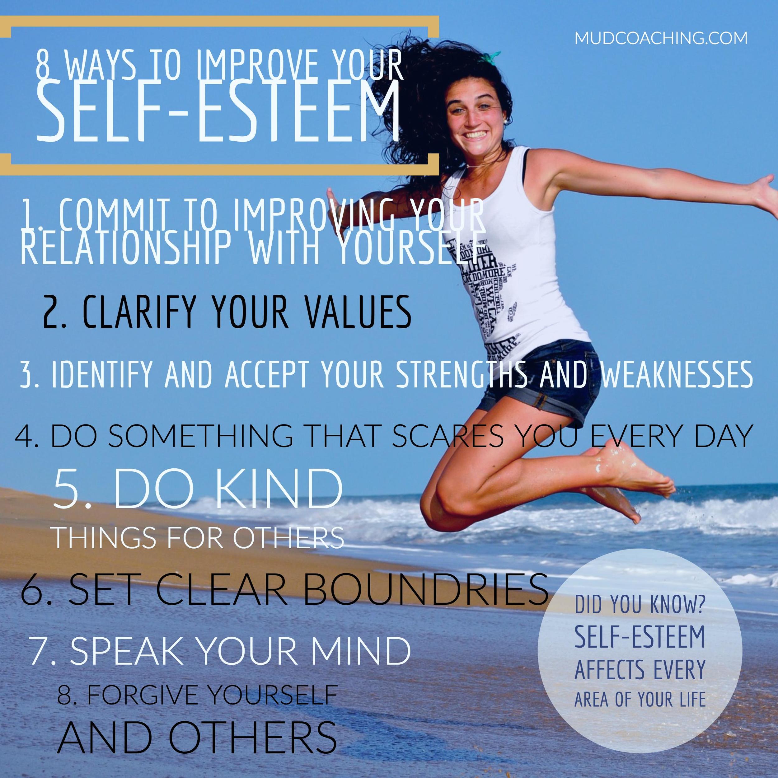 8 Ways to Boost Your SelfEsteem — Mud Coaching