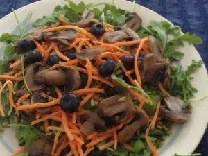 Arugula Mushroom Salad