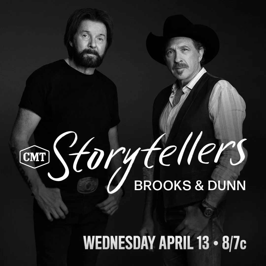 TUNE IN TOMORROW TO SEE BROOKS &amp; DUNN ON CMT STORYTELLERS