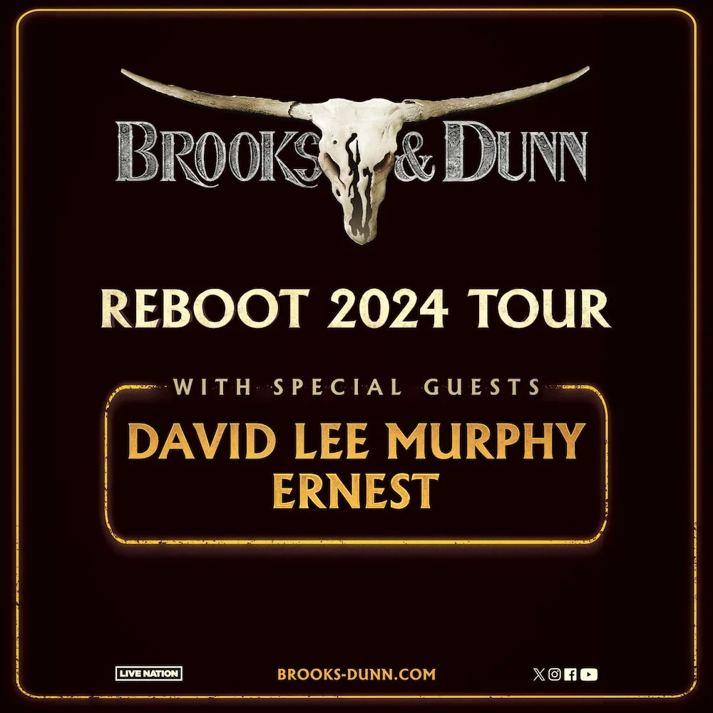 BROOKS &amp; DUNN BUCKLE UP FOR THE REBOOT TOUR 2024