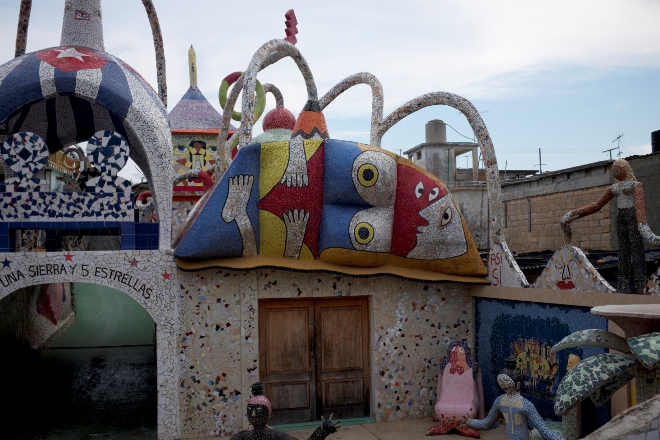 La Casa Fuster Mosaic Installation, 20 minutes east of Havana