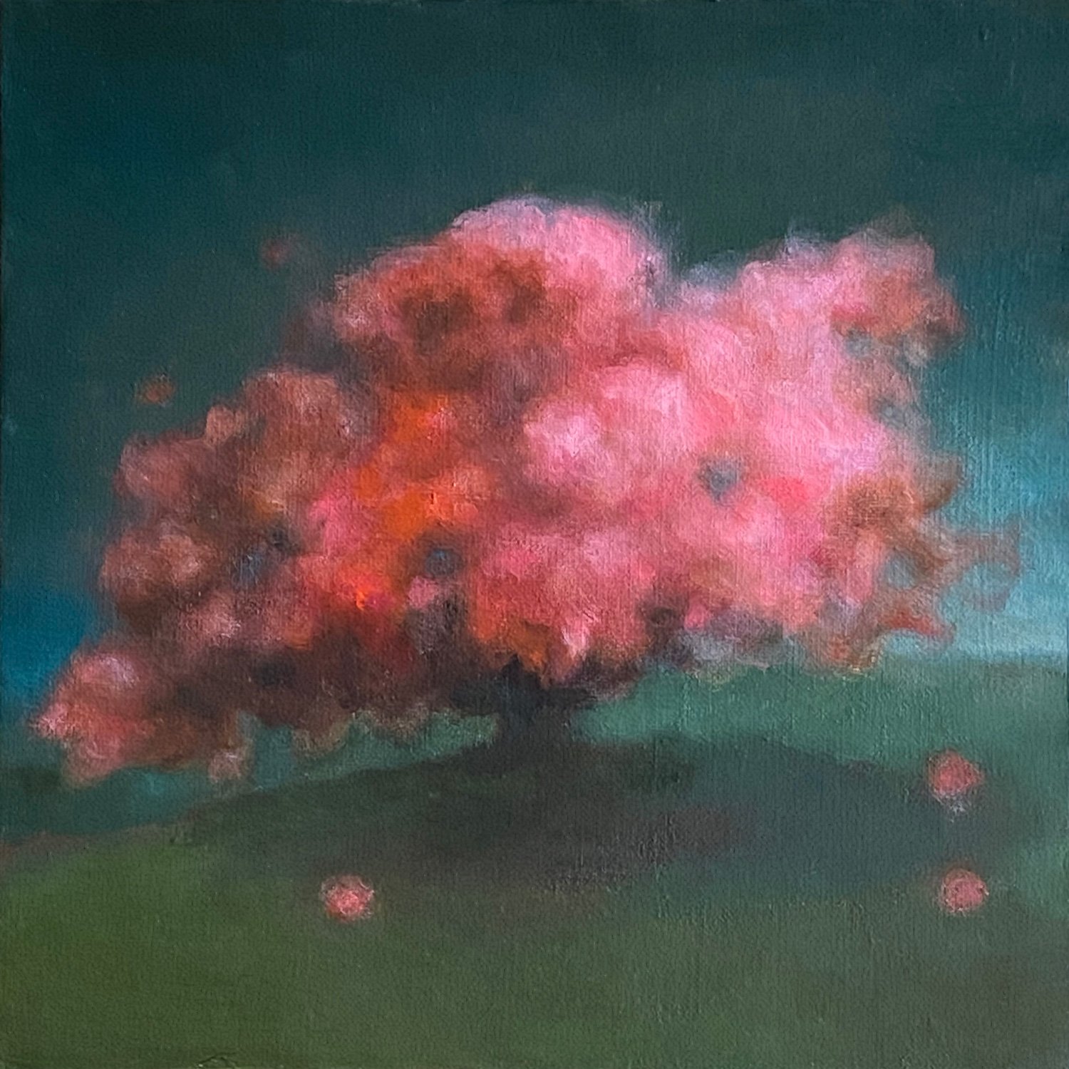 Pink tree III - 2022 - HST - 30 x 30 cm