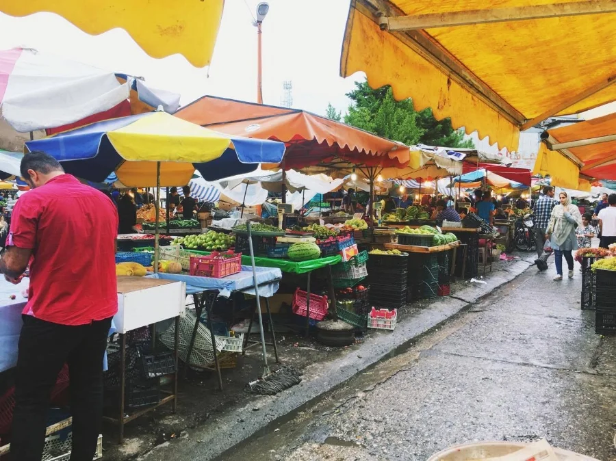 Bazar in Mazandaran (Shomal)