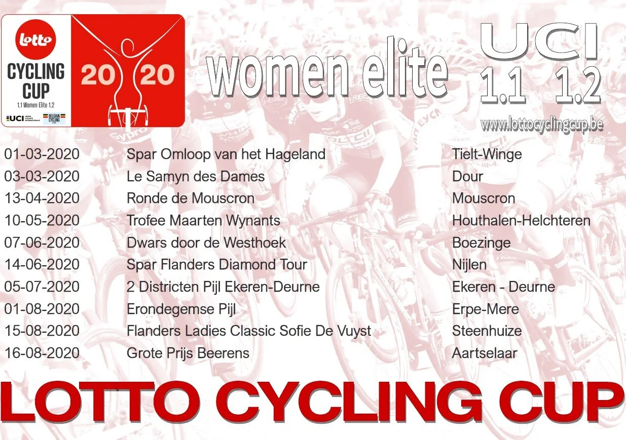 Lotto Cycling Cup telt tien wedstrijden