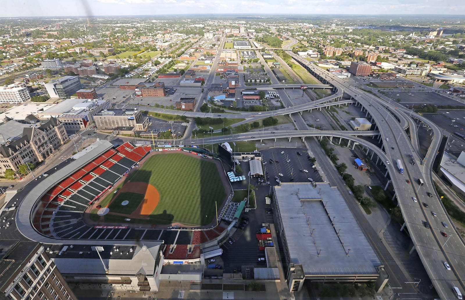 Coca-Cola Field, home of the Bisons