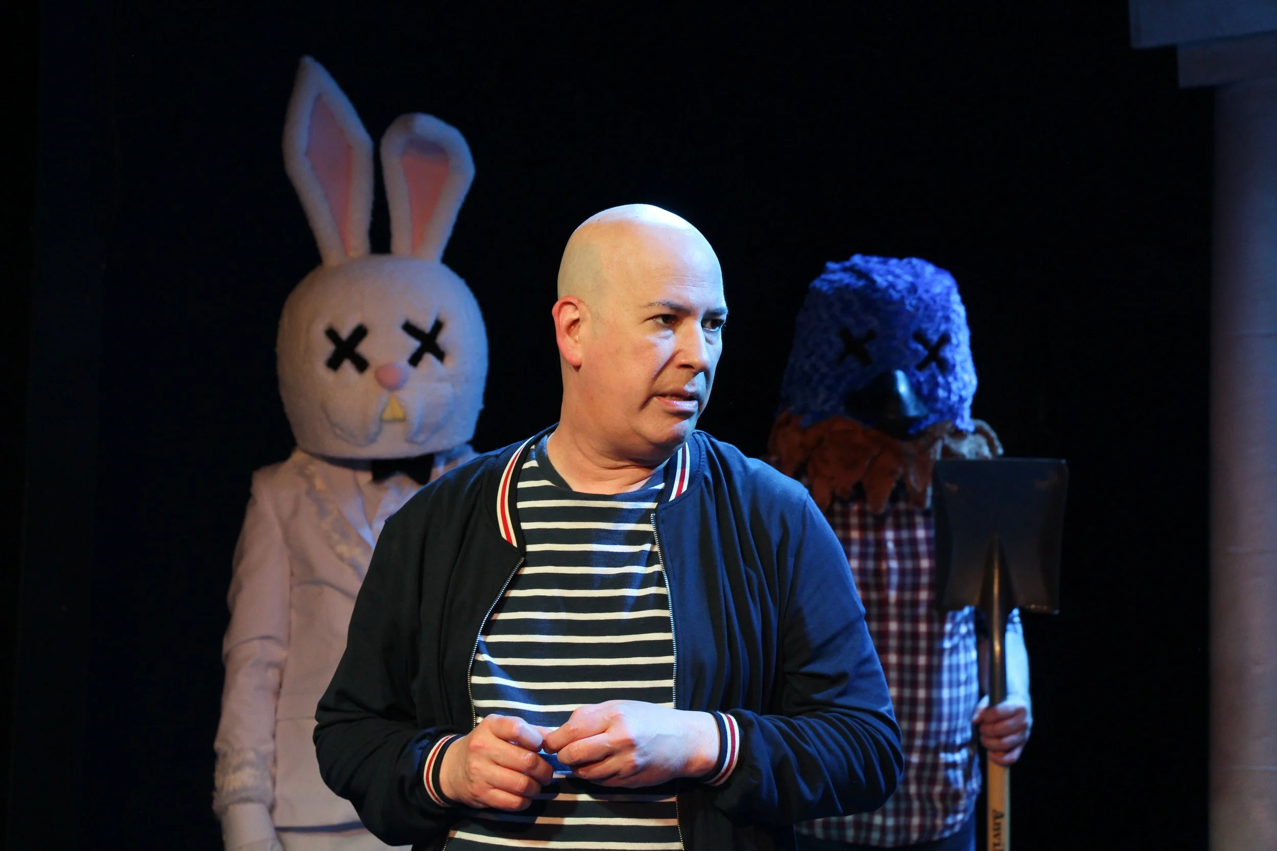 Joel Scher, masks by Emory Royston.jpg