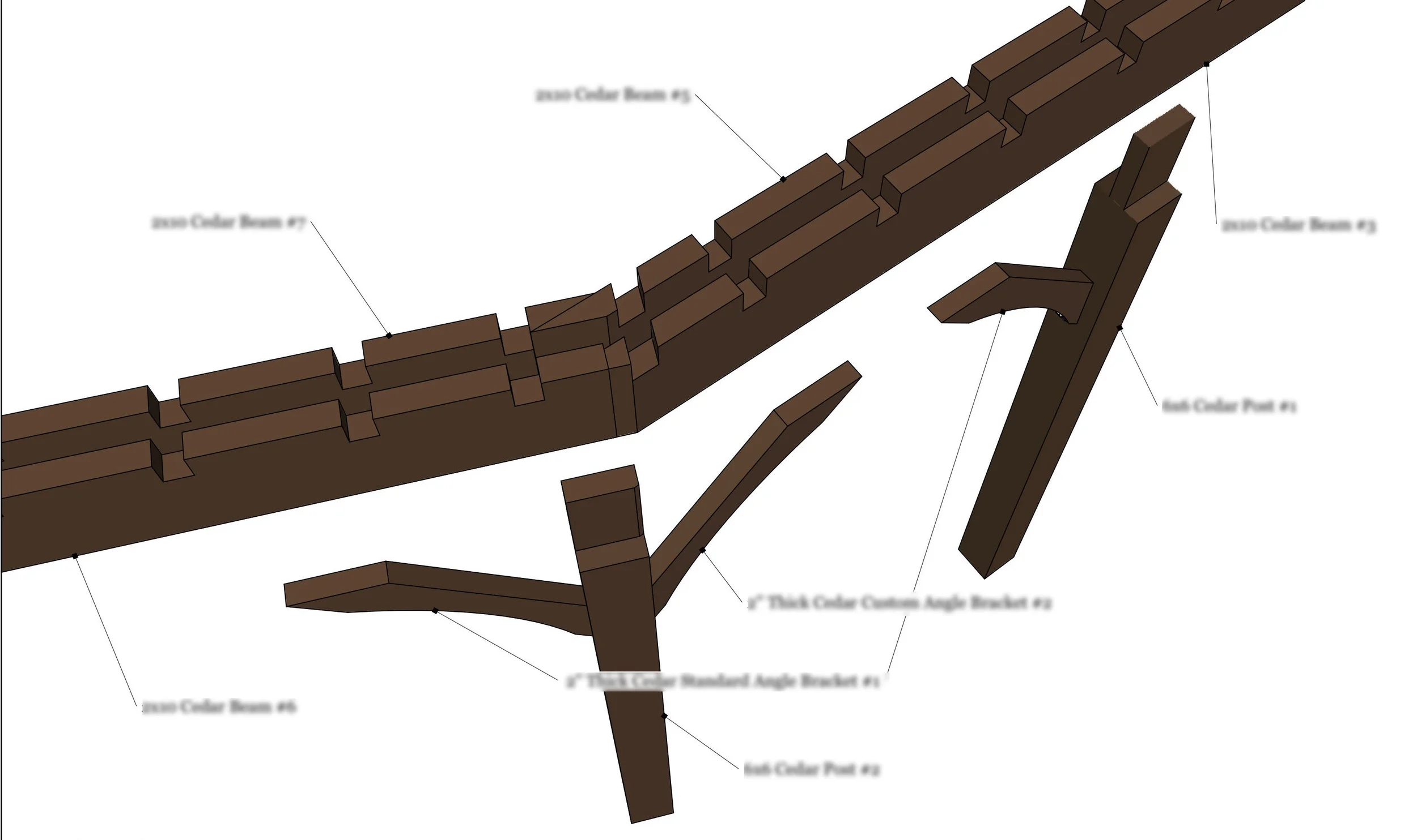 Detail of the component assembly.