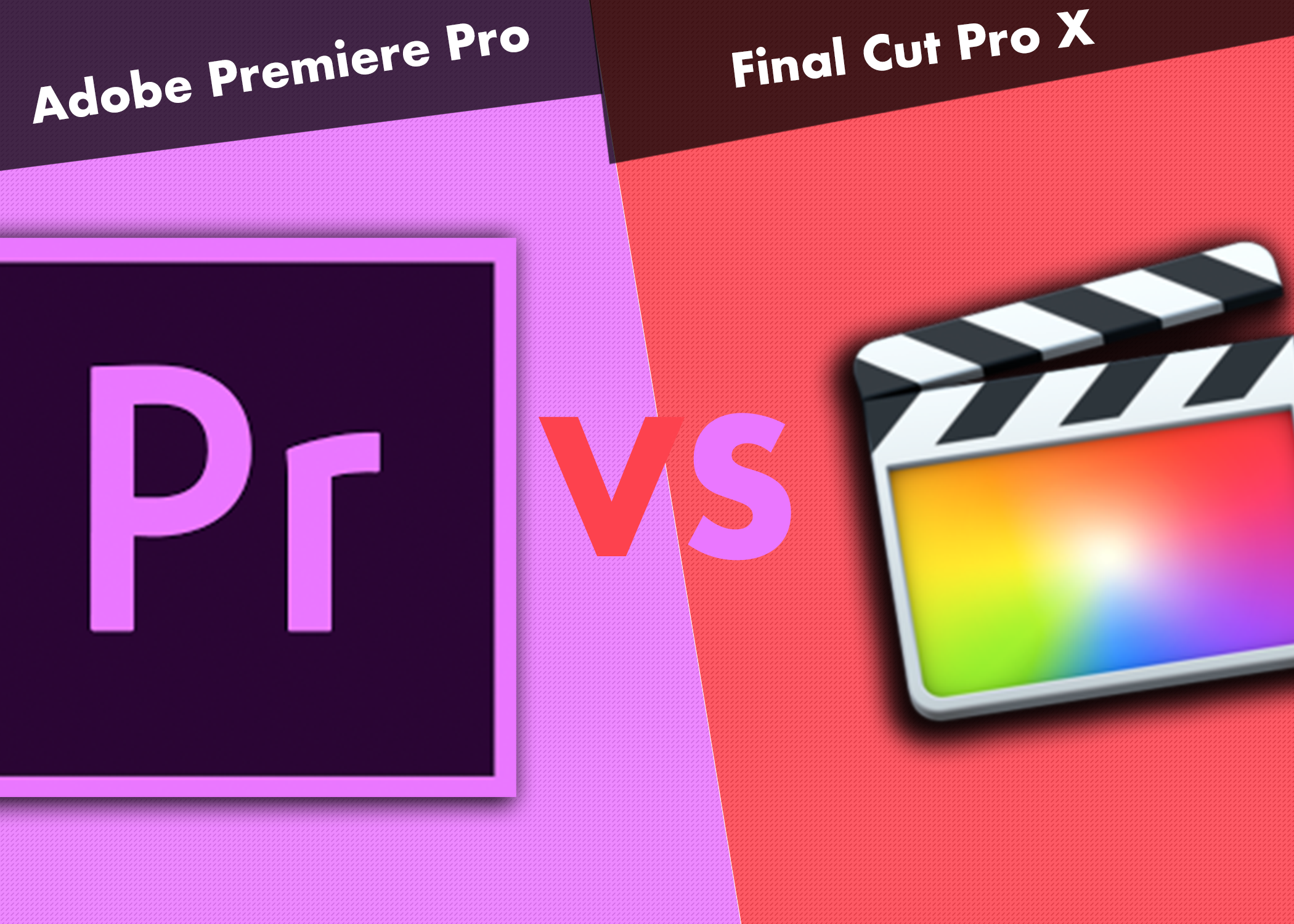 final cut pro x vs adobe premiere pro