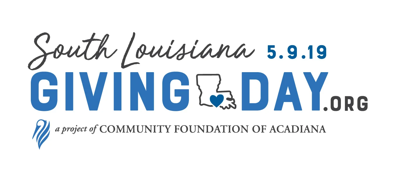 March 1 – Registration Deadline  Second annual South Louisiana Giving Day scheduled for Thursday, May 9