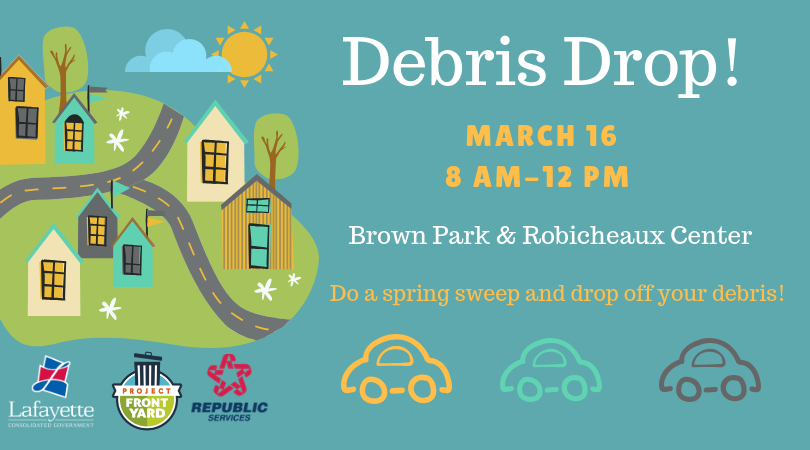 ‘Debris Drop’ for Lafayette Residents this Saturday, March 16