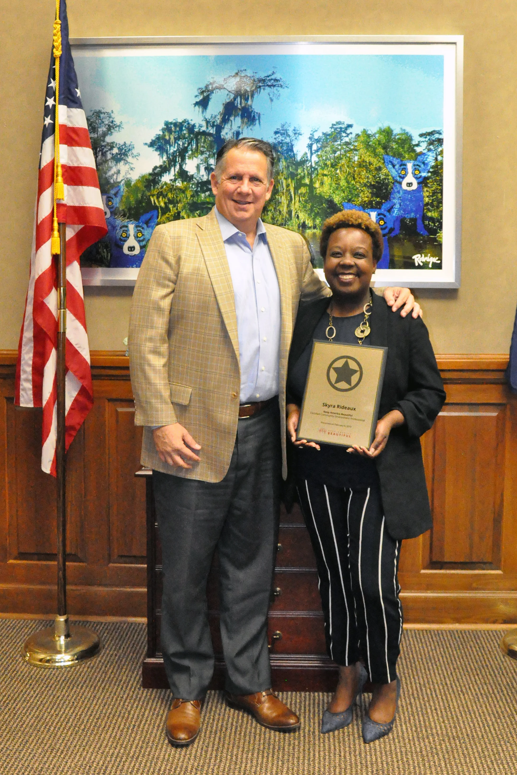 Project Front Yard Coordinator Achieves Keep America Beautiful Certification