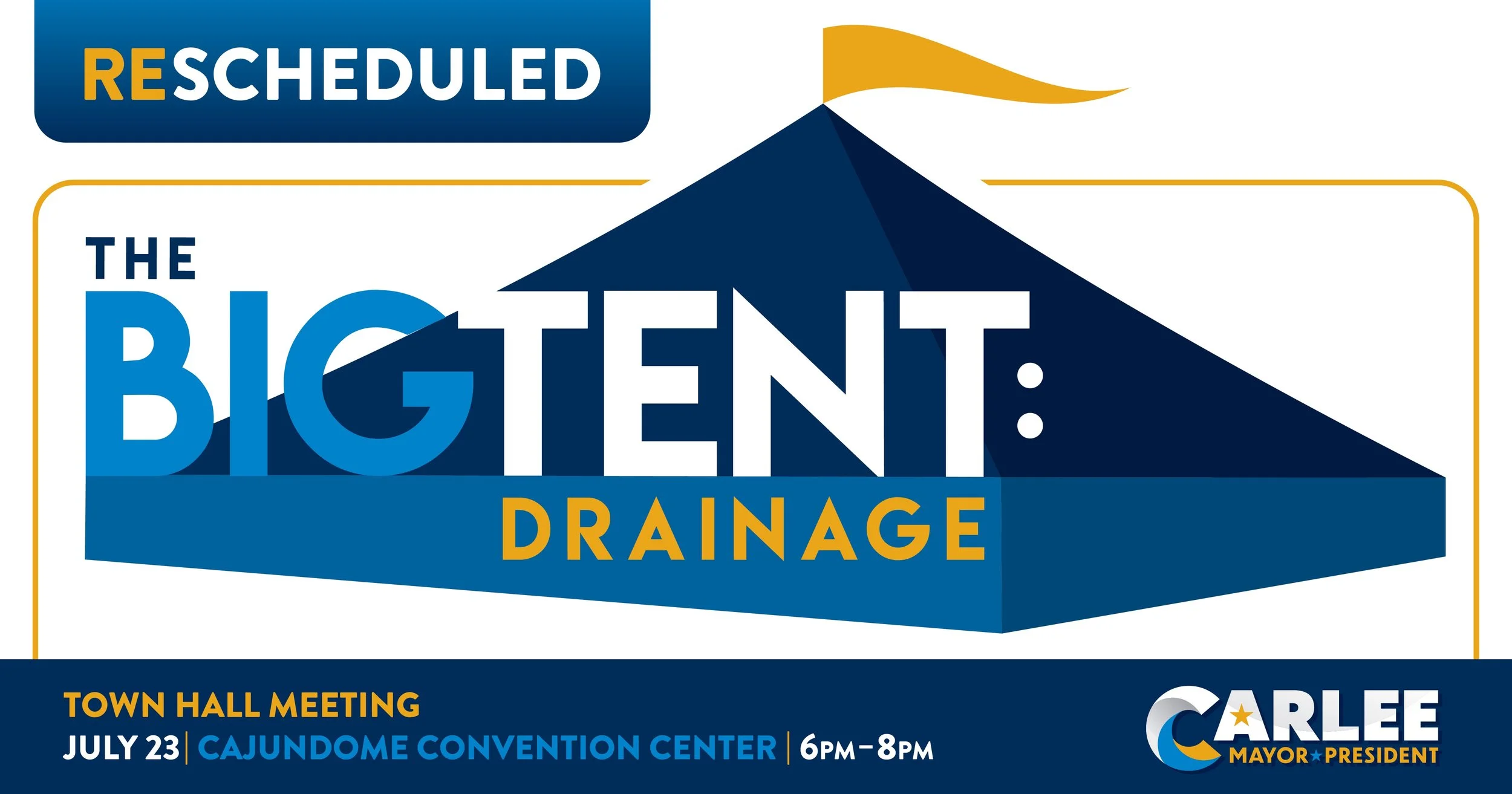 The Big Tent postponed until Tuesday, July 23