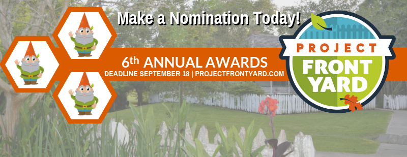 Nominations Open for Sixth Annual Project Front Yard Awards