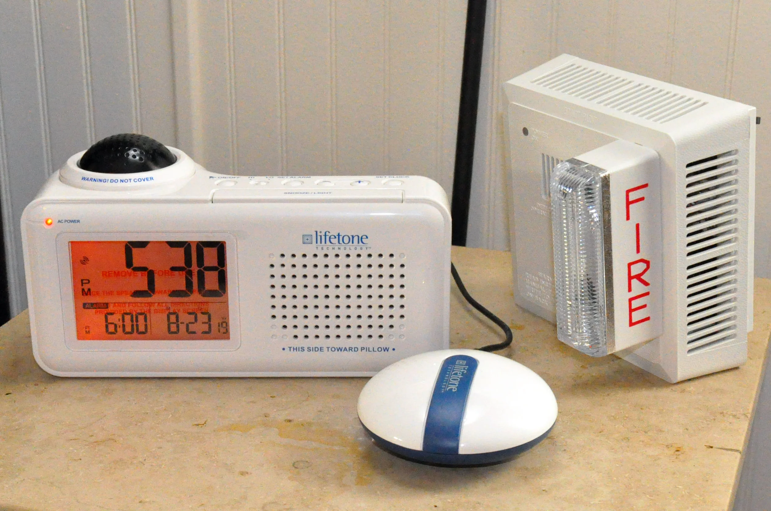 Free Smoke Alarms and Alert Equipment for Lafayette residents who have a hearing loss or deafness.