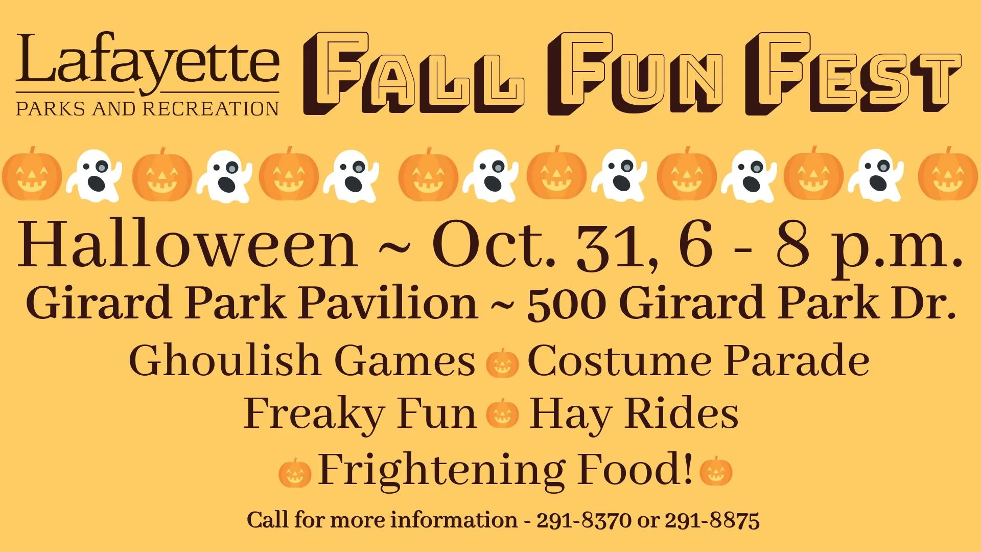 FALL FUN FEST / TRUNK OR TREAT