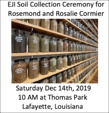Equal Justice Initiative and Move the Mindset will host the first of several Community Remembrance Soil Collection ceremonies in Lafayette Parish.