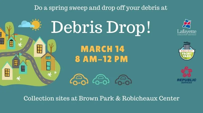 Debris Drop for Lafayette Residents this Saturday, March 14