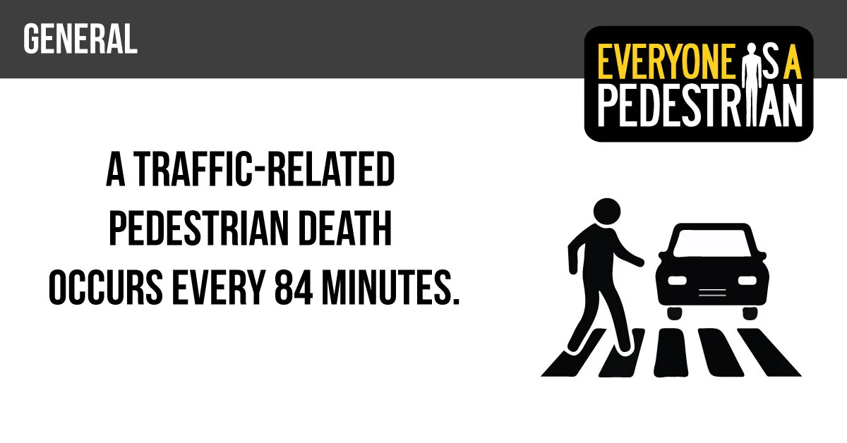 October is Pedestrian Safety Month