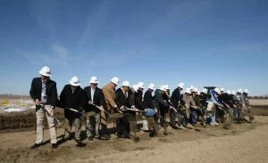 Dakota Praire Groundbreaking Shovels