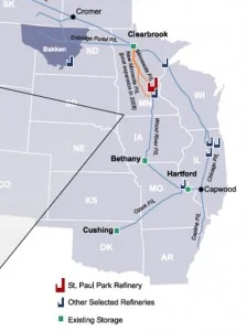 Northern Tier Energy Asset Map
