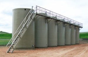 Bakken Oilfield StorageTanks