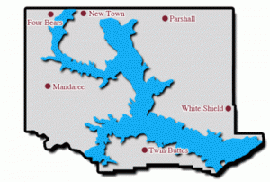 Fort Berthold Indian Reservation Map