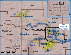 Marathon Oil Bakken Map