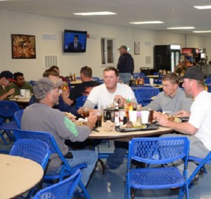 Dining Hall at a Target Logistics Property
