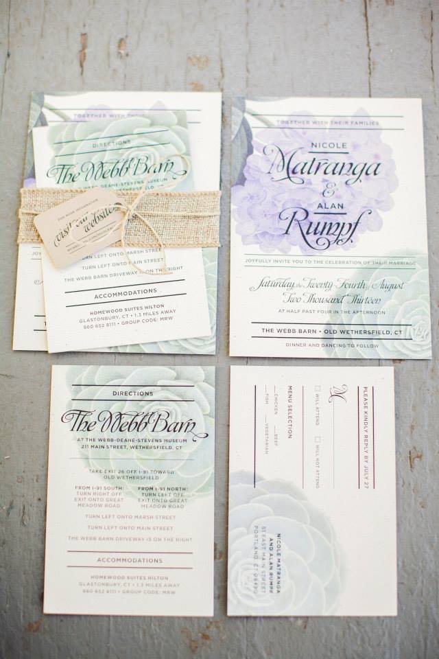 Wedding Invitation Package