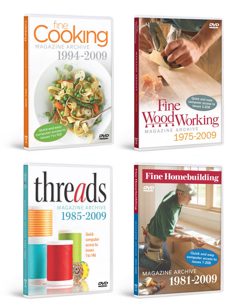 Taunton Press DVD Packaging