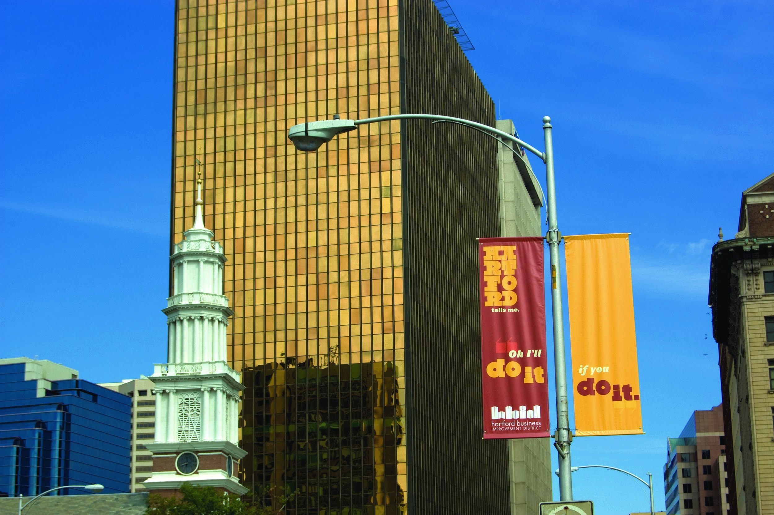 "Hartford Says" Banner System