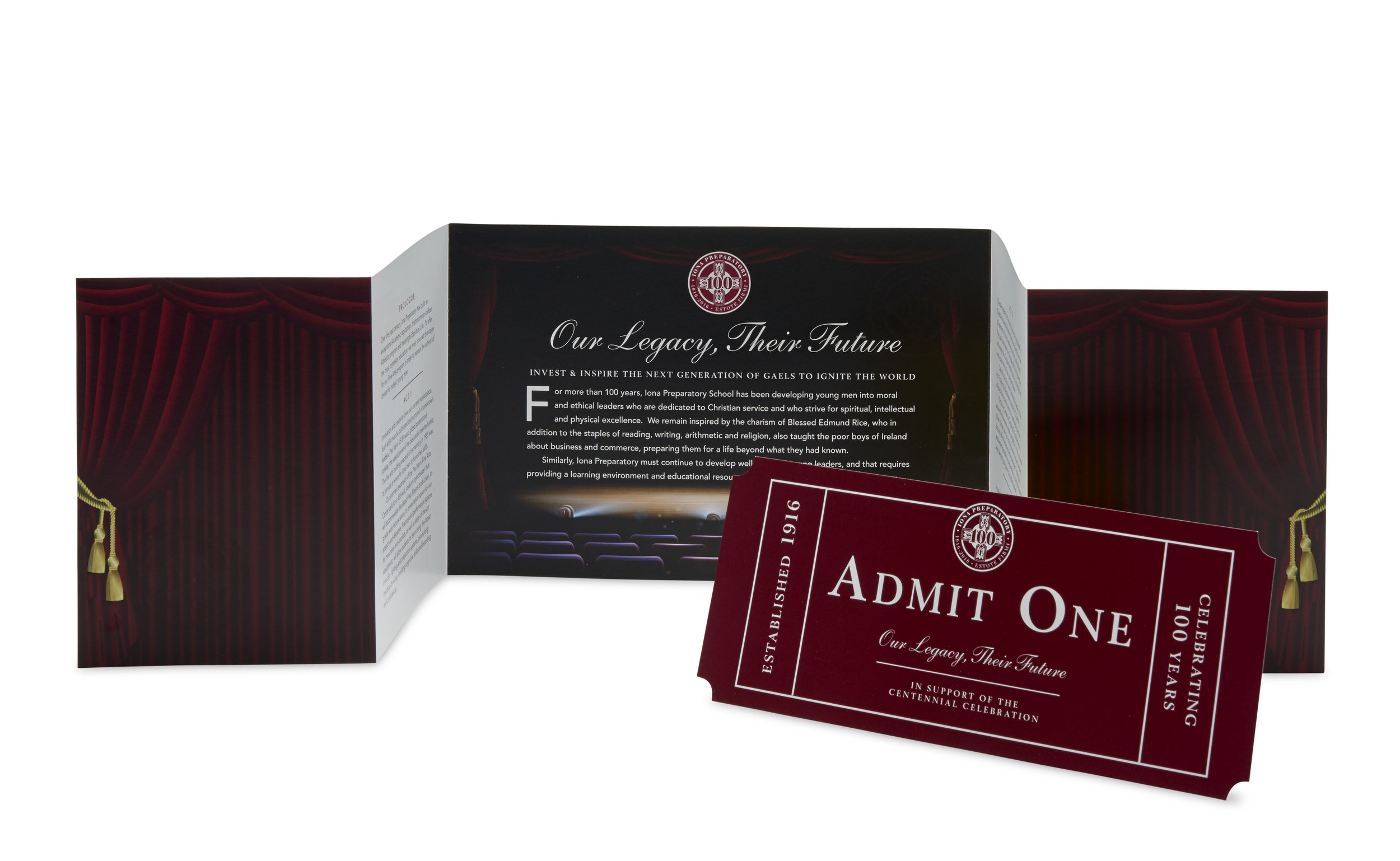 Iona Preparatory School Event Collateral