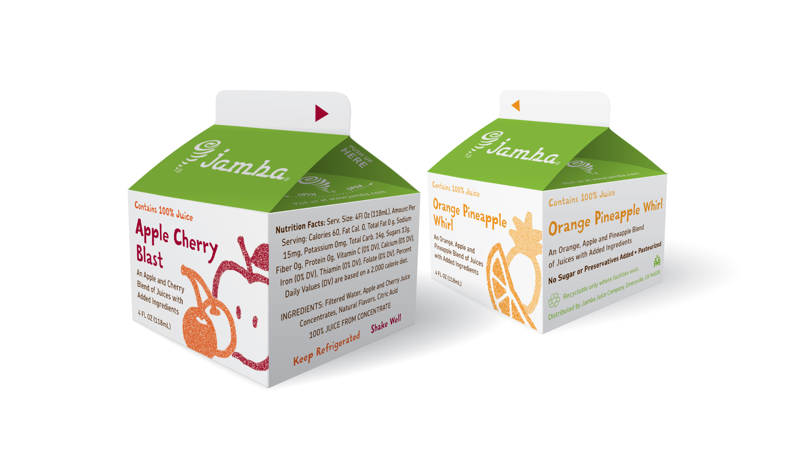 School Juice Carton Packaging