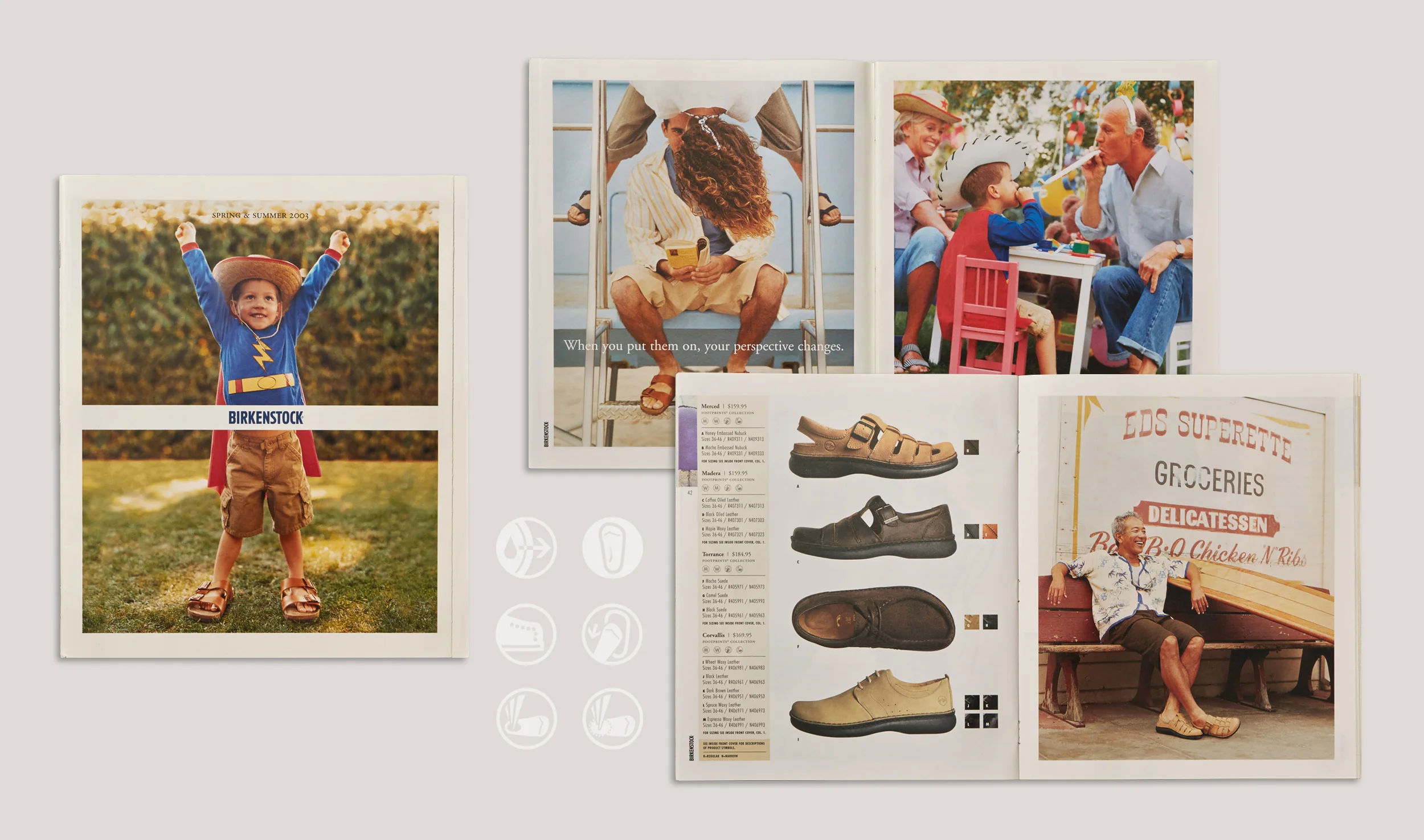 Catalog, Icons