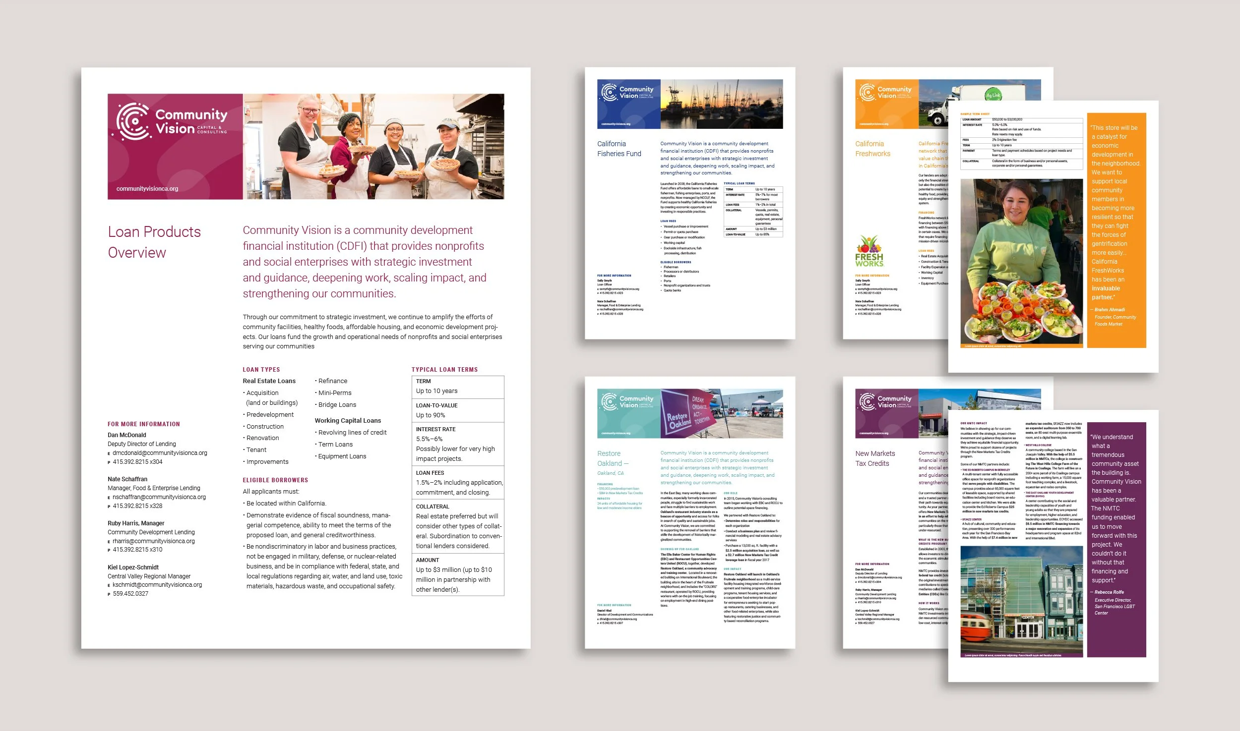 sales sheets