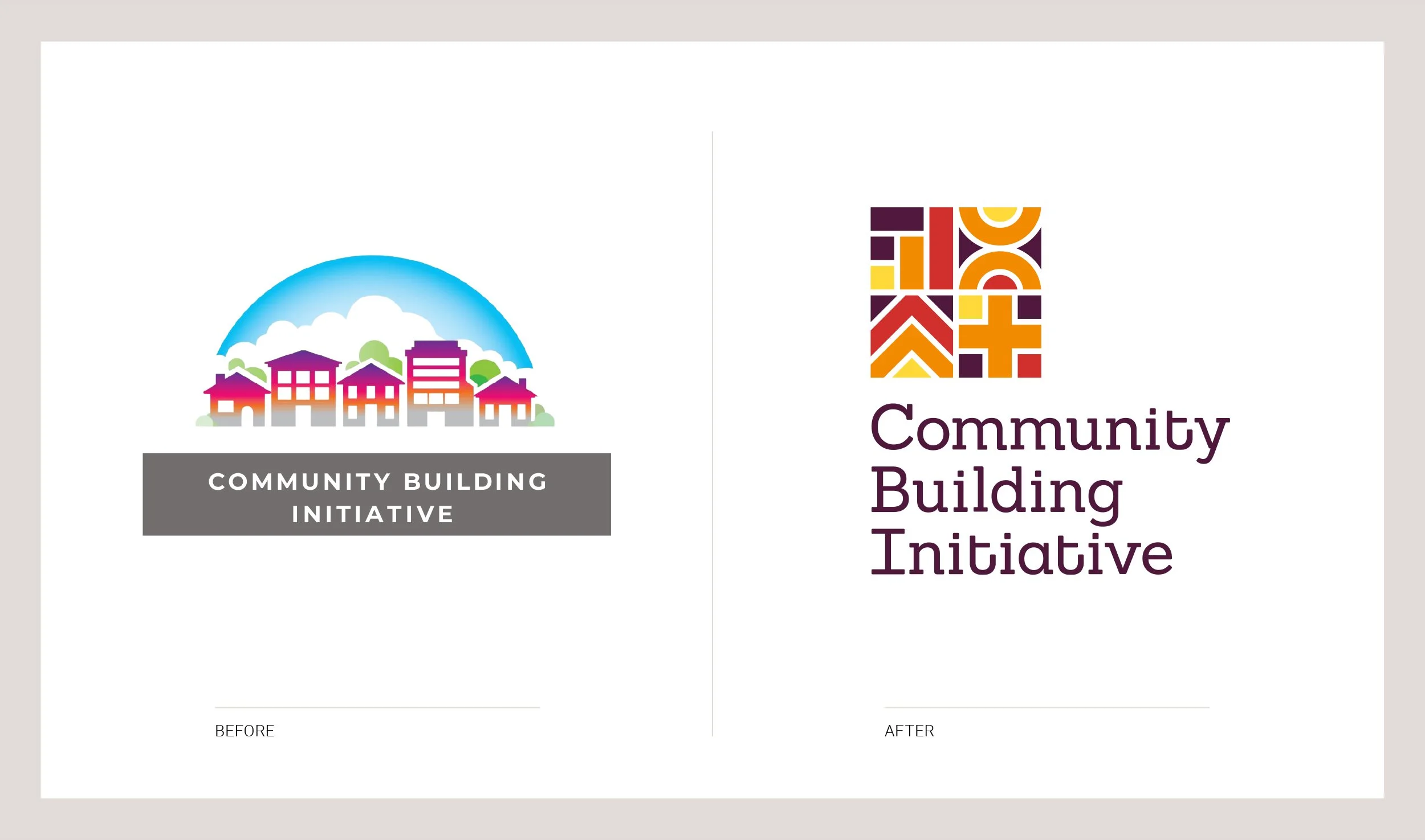 Before Logo and After Logo