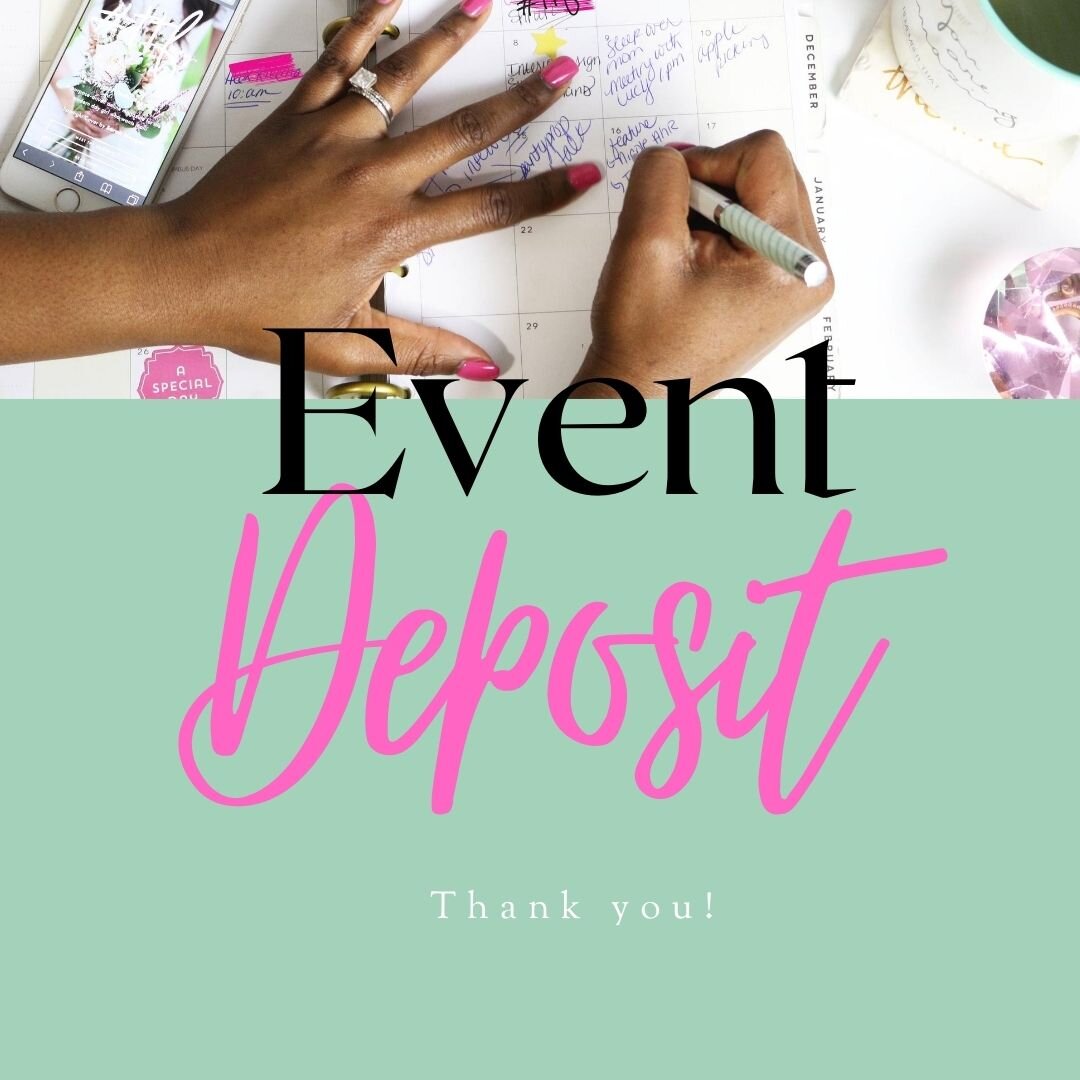 Event Deposit - Tammie Haymon Wedding