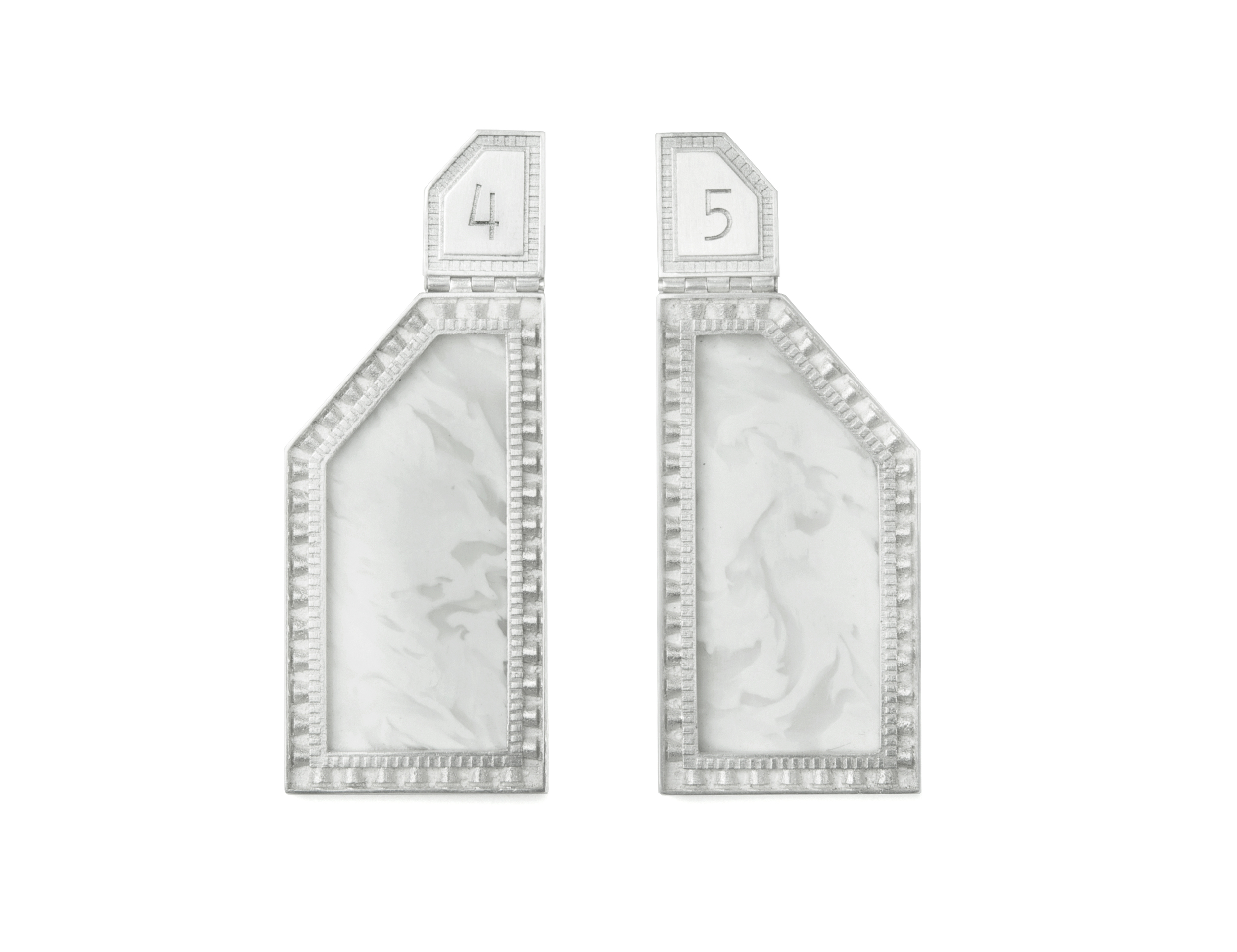 COW TAG EARRINGS