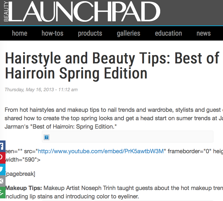 Beauty Launchpad Magazine