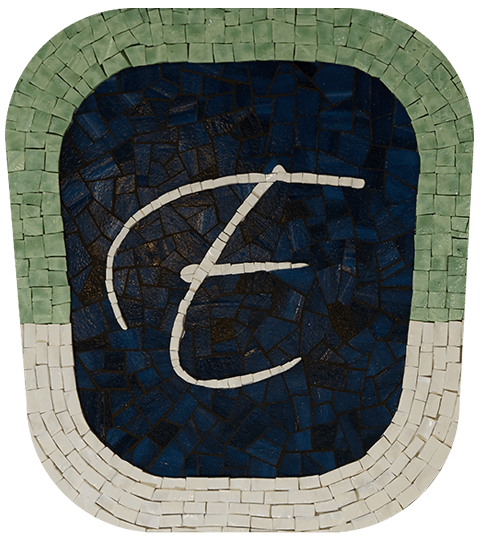 The Beautiful Ellis Dental Mosaic Logo