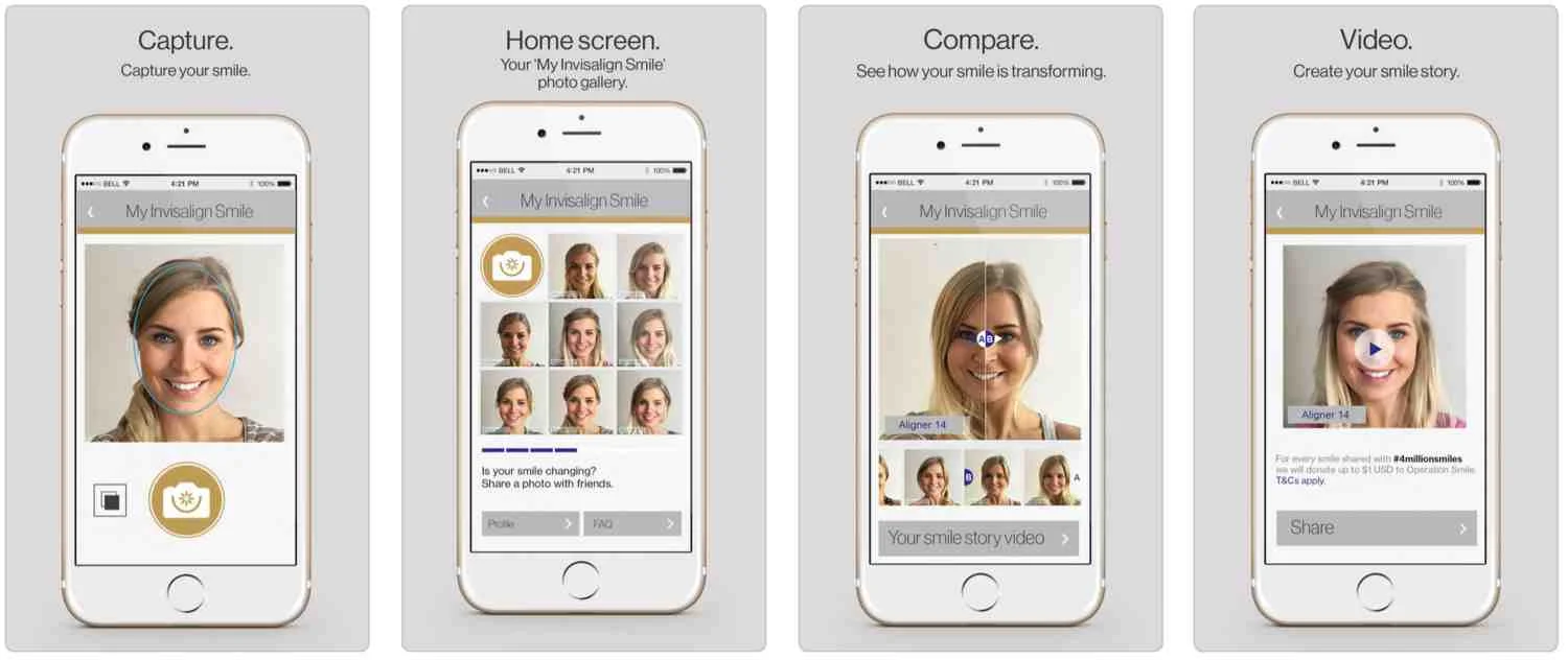 My Invisalign Smile App for Apple iPhone - Ellis Dental