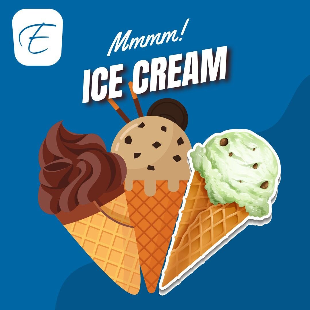 Did you know that on average Americans consume about 22 pounds of ice cream and similar frozen desserts each year? 

We polled our team on what their favorite flavor is and we almost had a three-way tie (our newest hire, Julia helped push chocolate t