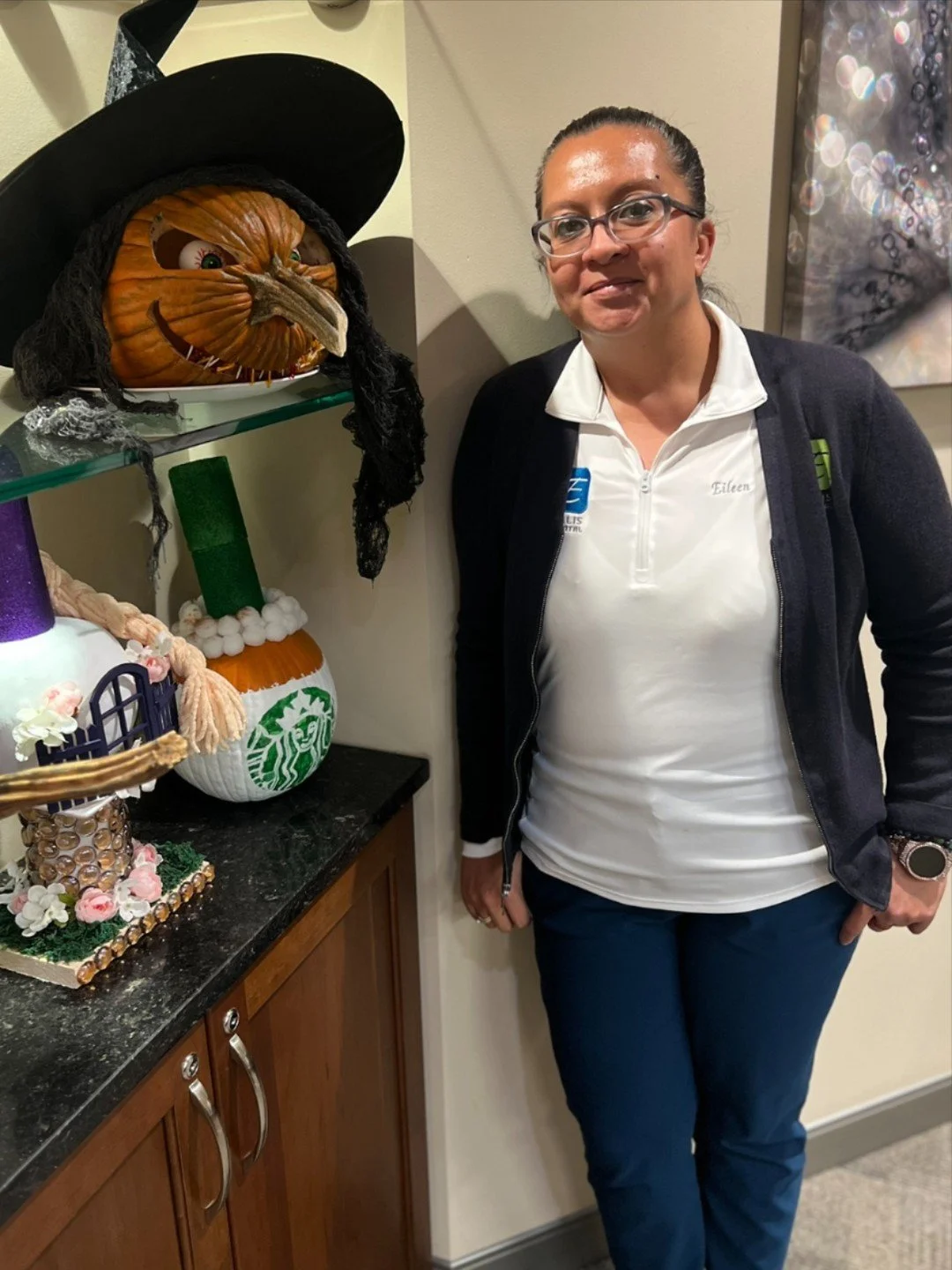 And the winners are in!

#1 -  Eileen with Witchy Poo
#2 - Emina with the witch house
#3 - A tie between Dr. Ellis with Pinocchio and Megan with the popcorn bowl

Thank you to all who took the time to cast your vote. 🎃 This was such a treat.