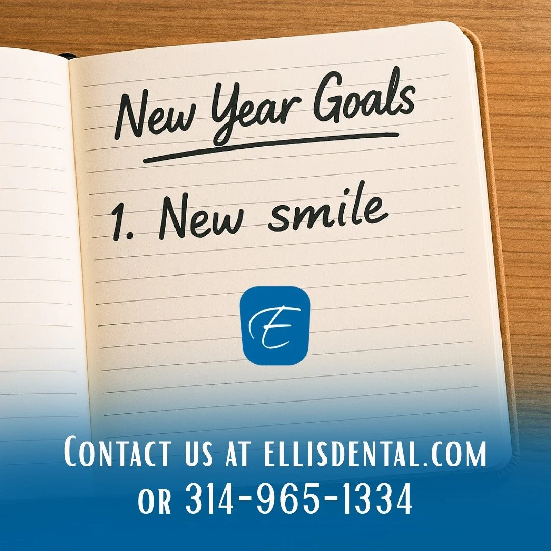Have you set your 2026 goals yet?

May we suggest that you add treating yourself to the smile you&rsquo;ve always wanted?

Contact us at 314-965-1334 or online at ellisdental.com/?utm_source=Instagram&amp;utm_campaign=440Strategy to start the convers