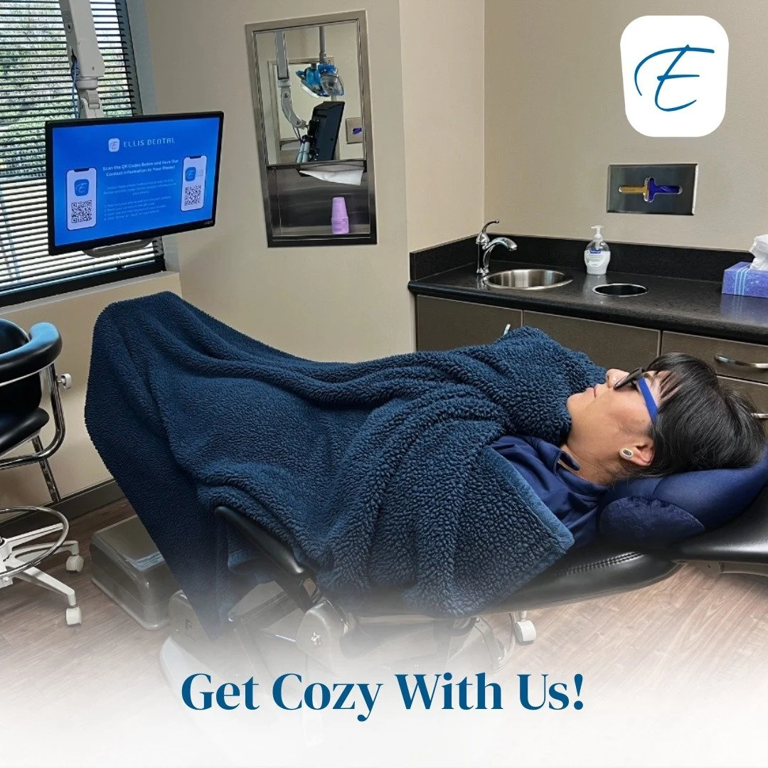 Did you know you can request a blanket at your dental appointments? Let your friends know that if they switch to us, then they can, too!
