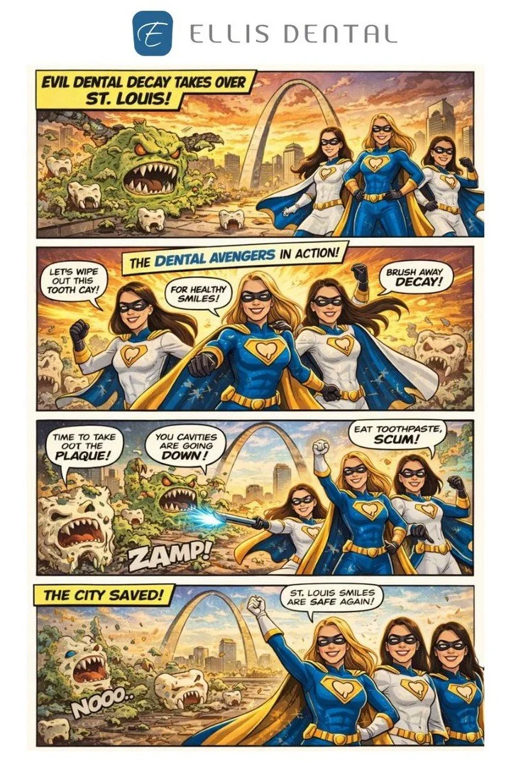 It was a day like any other day, or so our intrepid team of Ellis Dental doctors thought. But by early morning, the office phones were ringing off the hook. Patient after patient frantically calling, all saying the same thing: that their teeth were s