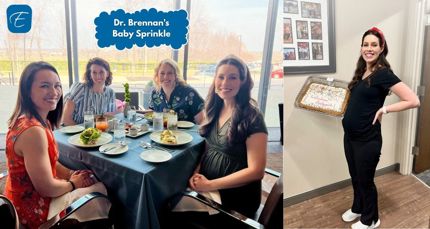 The doctors recently celebrated Dr. Brennan and her soon-to-be baby girl at a luncheon filled with all the pink things. Dr. Brennan is expecting her first baby girl this April.