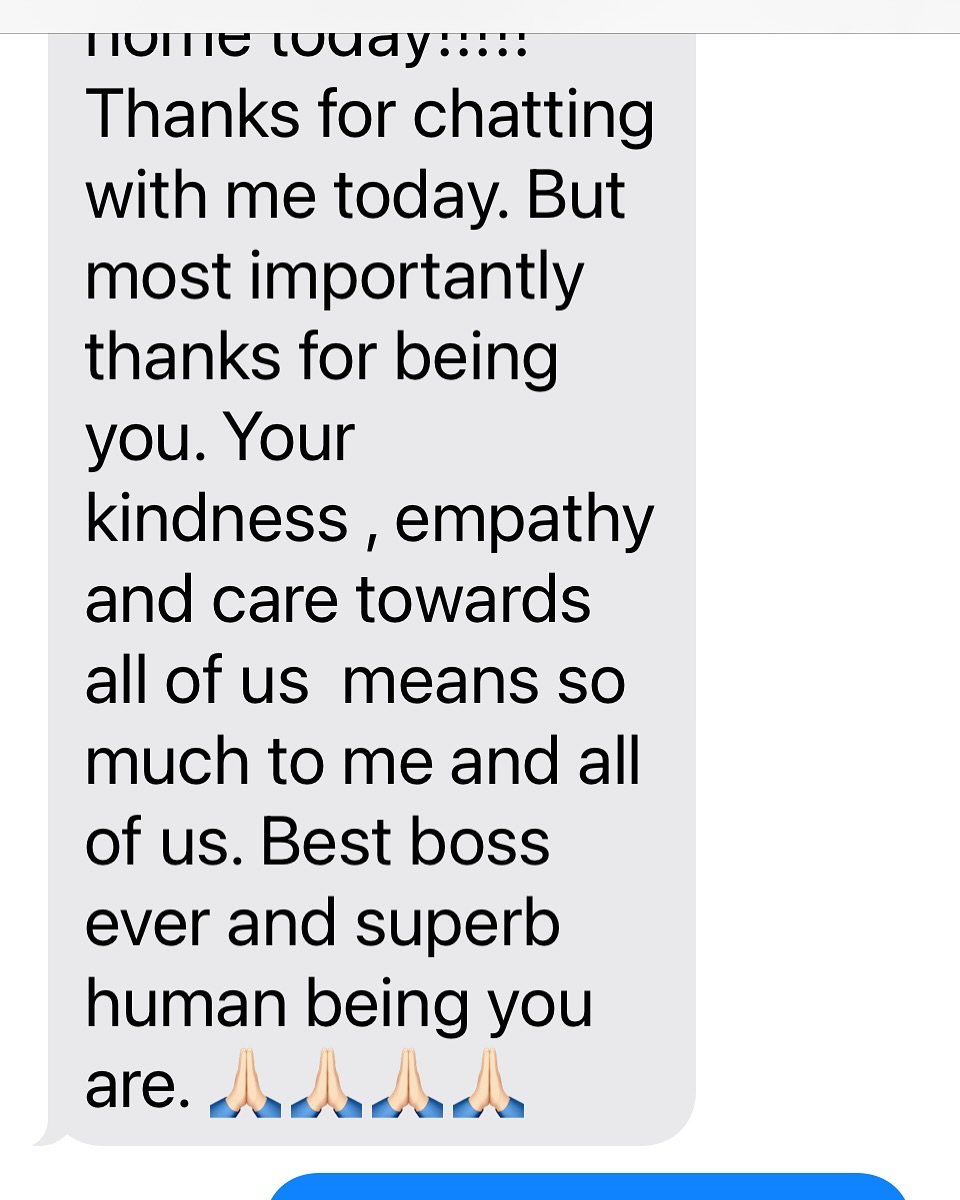 Today I learned that &ldquo;gratitude, both in expressing and receiving it increases levels of serotonin in your brain.&rdquo; I spent some time in the kitchen sharpening my crews&rsquo; knives for them yesterday, a small gesture to express my apprec