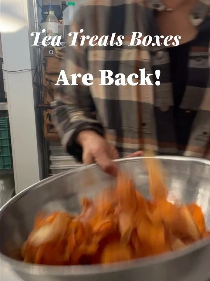 A labor of love, our Tea Treat Boxes are back for Lunar New Year. Order yours through our website via take-out.