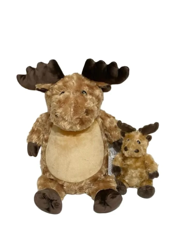 Moose and baby Moose set